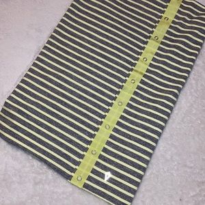 Ivivva yellow and gray scarf one size